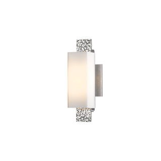 Oceanus 1 Light Sconce Sterling / Opal Glass (GG)