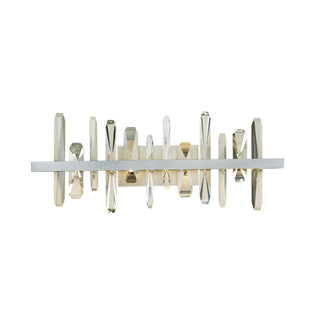 Solitude LED Sconce Vintage Platinum / Crystal