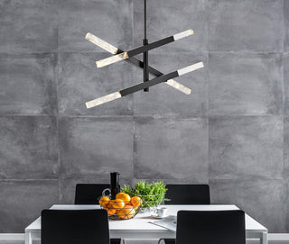 Ari 3-Bar Pendant in Black