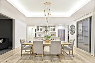Aurora 20 inch Pendant in Satin Gold