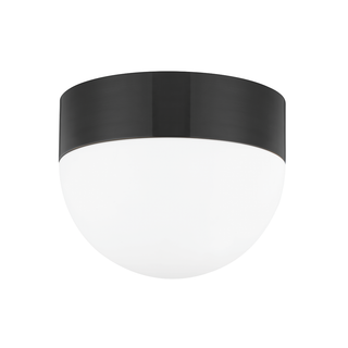 Adams Flush Mount with Old Bronze Finish