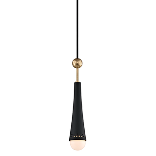 Tupelo Pendant Aged Brass