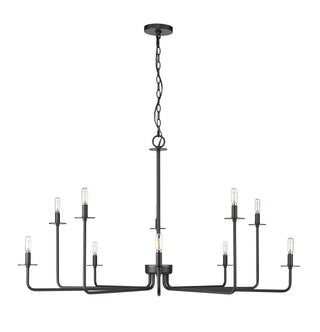 Marceline 1 - Light Chandelier Ceiling Light Matte Black