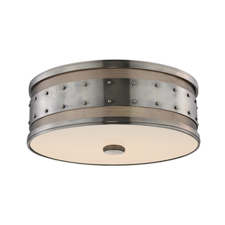 Gaines Flush Mount Historic Nickel