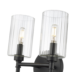 Chastine 2-Light Vanity Matte Black
