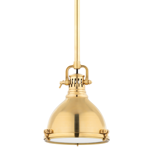 Pelham Pendant Aged Brass