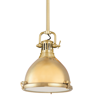 Pelham Pendant Aged Brass