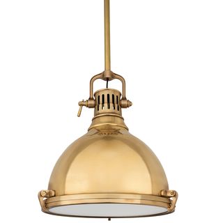 Pelham Pendant Aged Brass