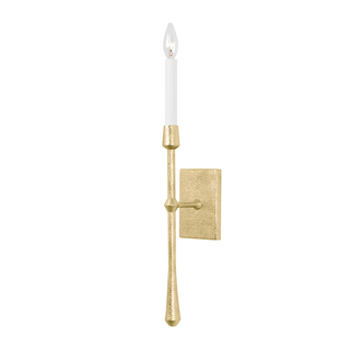 Hathaway Wall Sconce Vintage Gold Leaf