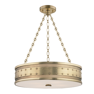 Gaines Chandelier Aged Brass