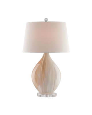 Opal Blush Table Lamp