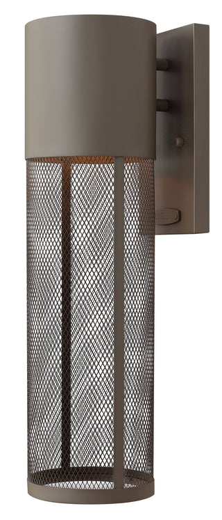 Aria Medium Wall Mount Lantern In Dark Bronze Finish