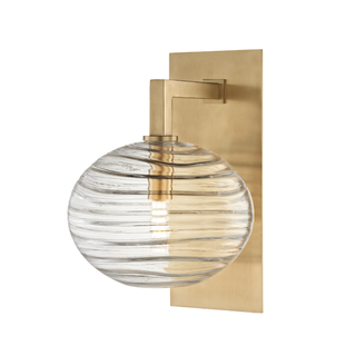 Breton Wall Sconce Aged Brass