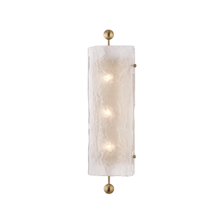 Broome Wall Sconce with Aged Brass Finish