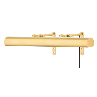 Vernon Picture Light with Aged Brass Finish