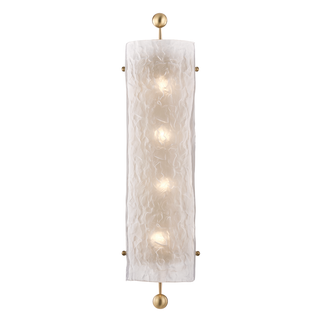 Broome Wall Sconce with Aged Brass Finish