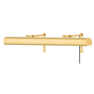 Vernon Plug-in Sconce Aged Brass