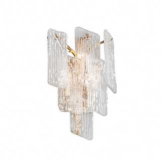 Piemonte Wall Sconce Gold Leaf