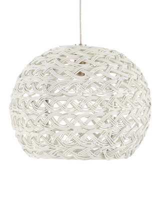 Piero White 36-Light Round Multi-Drop Pendant