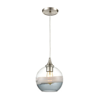 Sutter Creek 8'' Wide 1-Light Pendant - Satin Nickel