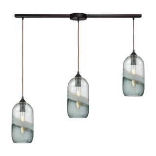 Sutter Creek 38'' Wide 3-Light Pendant - Oil Rubbed Bronze