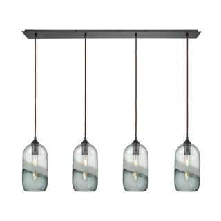 Sutter Creek 46'' Wide 4-Light Pendant - Oil Rubbed Bronze