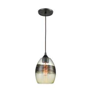 Whisp 6'' Wide 1-Light Mini Pendant - Oil Rubbed Bronze