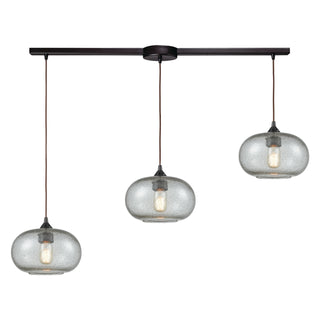 Volace 38'' Wide 3-Light Pendant - Oil Rubbed Bronze