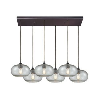 Volace 32'' Wide 6-Light Pendant - Oil Rubbed Bronze