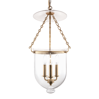 Hampton Pendant Aged Brass