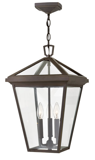 Alford Place Medium Hanging Lantern In Light Bronze Finish