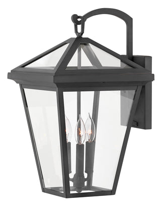 Alford Place Medium Wall Mount Lantern in Museum Black