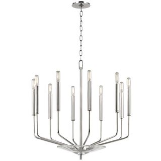Gideon Chandelier with Polished Nickel Finish