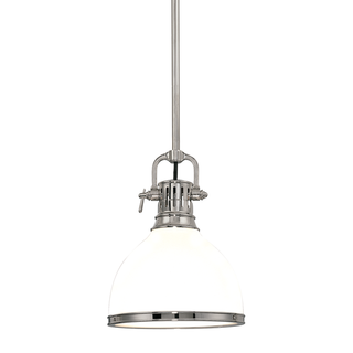 Randolph Pendant Polished Nickel