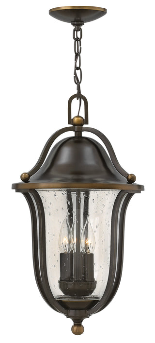 Bolla Medium Hanging Lantern In Dark Brass Finish