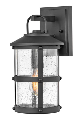 Lakehouse Medium Wall Mount Lantern in Black