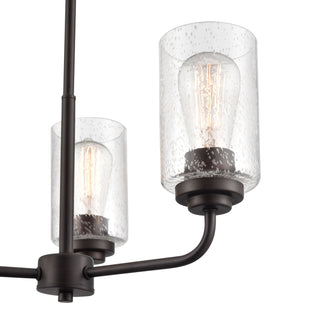 Moven 3-Light Chandelier Ceiling - Rubbed Bronze