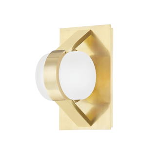 Orbit Wall Sconce Aged Brass