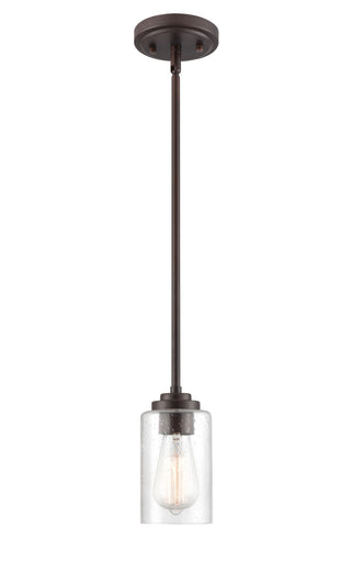 Moven 1-Light Mini-Pendant - Rubbed Bronze