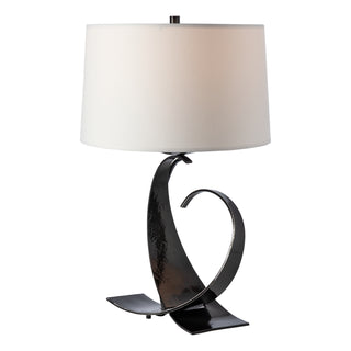 Fullered Impressions Table Lamp Ink / Natural Anna Shade (SF)