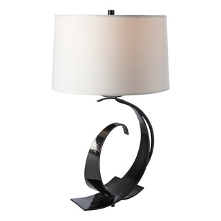 Fullered Impressions Table Lamp Ink / Natural Anna Shade (SF)