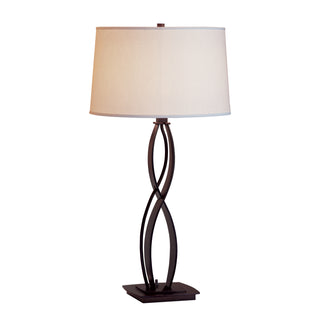 Almost Infinity Table Lamp Bronze / Natural Anna Shade (SF)