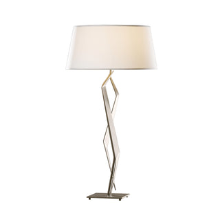 Facet Table Lamp Dark Smoke / Natural Anna Shade (SF)