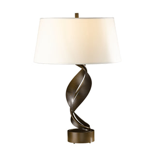 Folio Table Lamp Bronze / Natural Anna Shade (SF)