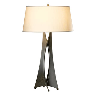 Moreau Tall Table Lamp Dark Smoke / Flax Shade (SE)