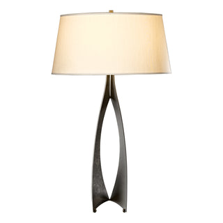 Moreau Tall Table Lamp Dark Smoke / Flax Shade (SE)