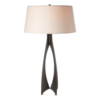 Moreau Tall Table Lamp Oil Rubbed Bronze / Flax Shade (SE)