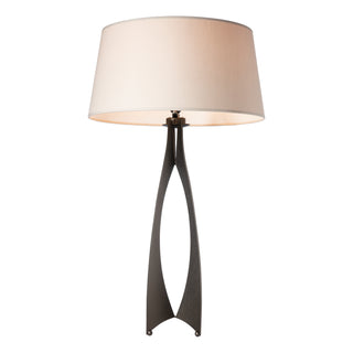 Moreau Tall Table Lamp Oil Rubbed Bronze / Flax Shade (SE)