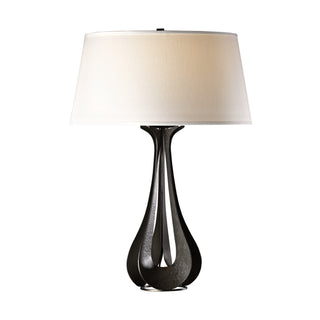 Lino Table Lamp Dark Smoke / Natural Anna Shade (SF)