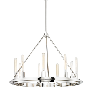 Chambers Chandelier Polished Nickel